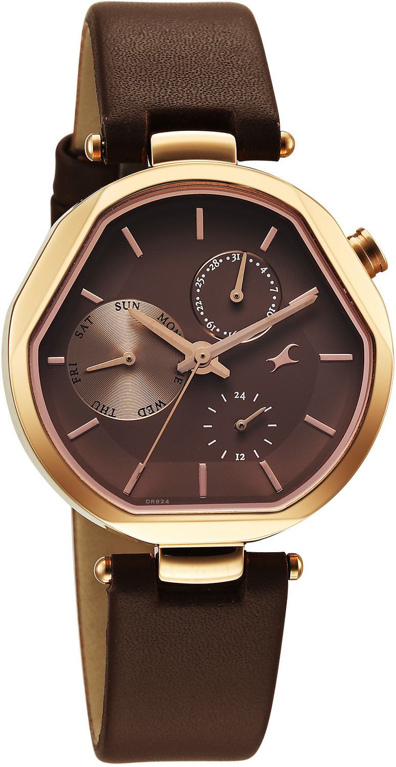 Image of Fastrack Tik Tok 5.0 Fastrack Tik Tok 5.0 Quartz Brown Shaped Dial Women's Watch / Analog Watch - For Men