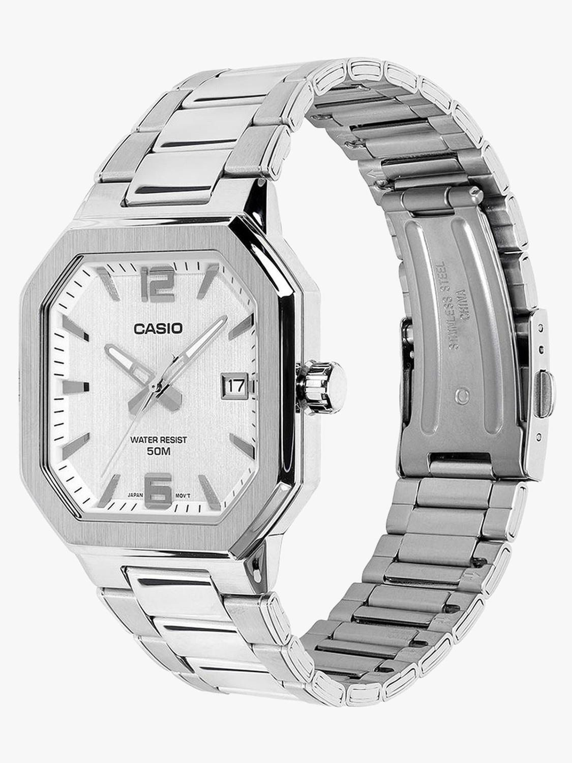 Image of CASIO MTP-B195D-7AVDF CASIO-MENS-METAL Analog Watch - For Men