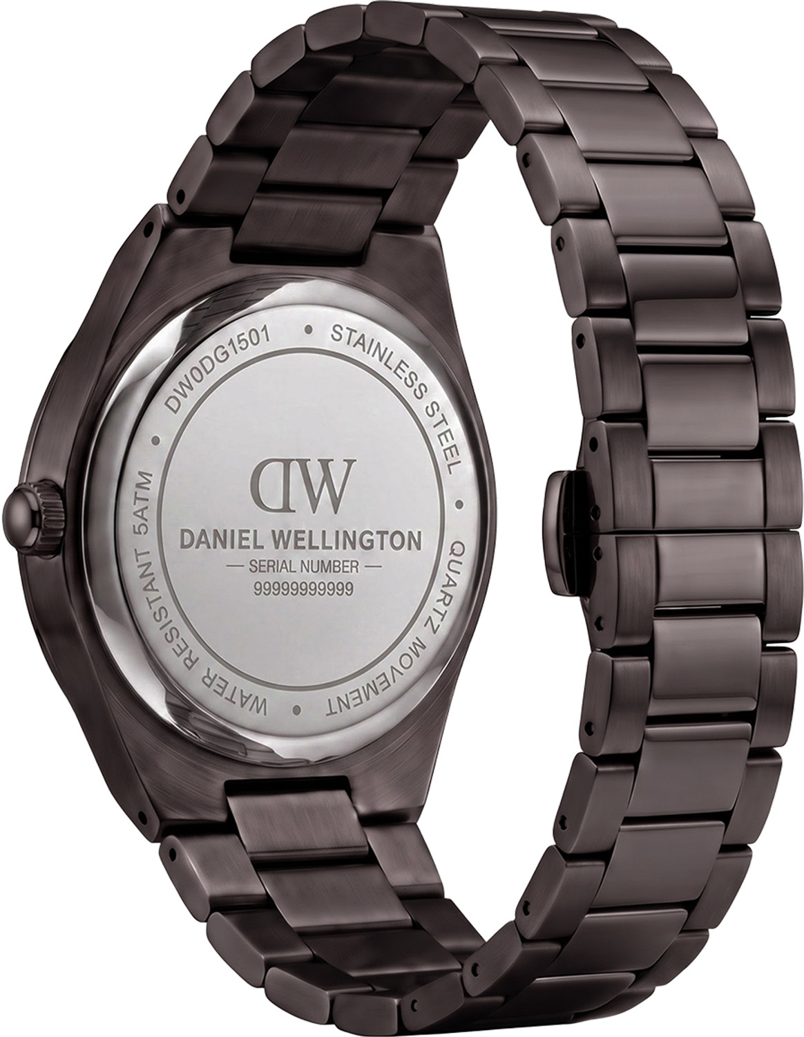 Image of DANIEL WELLINGTON Date Display, Green Dial Analog Watch - For Men