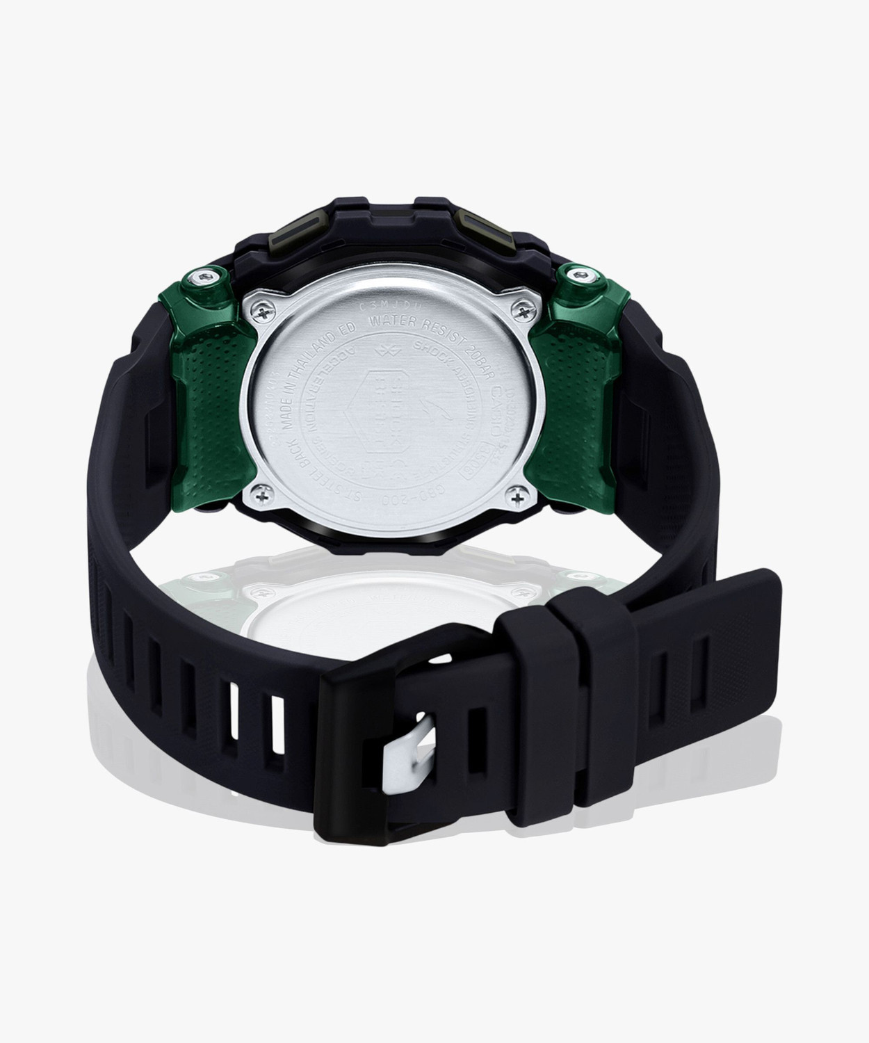 Image of CASIO GBD-200UU-1DR G-Shock Dial Black Resin Strap Digital Watch - For Men