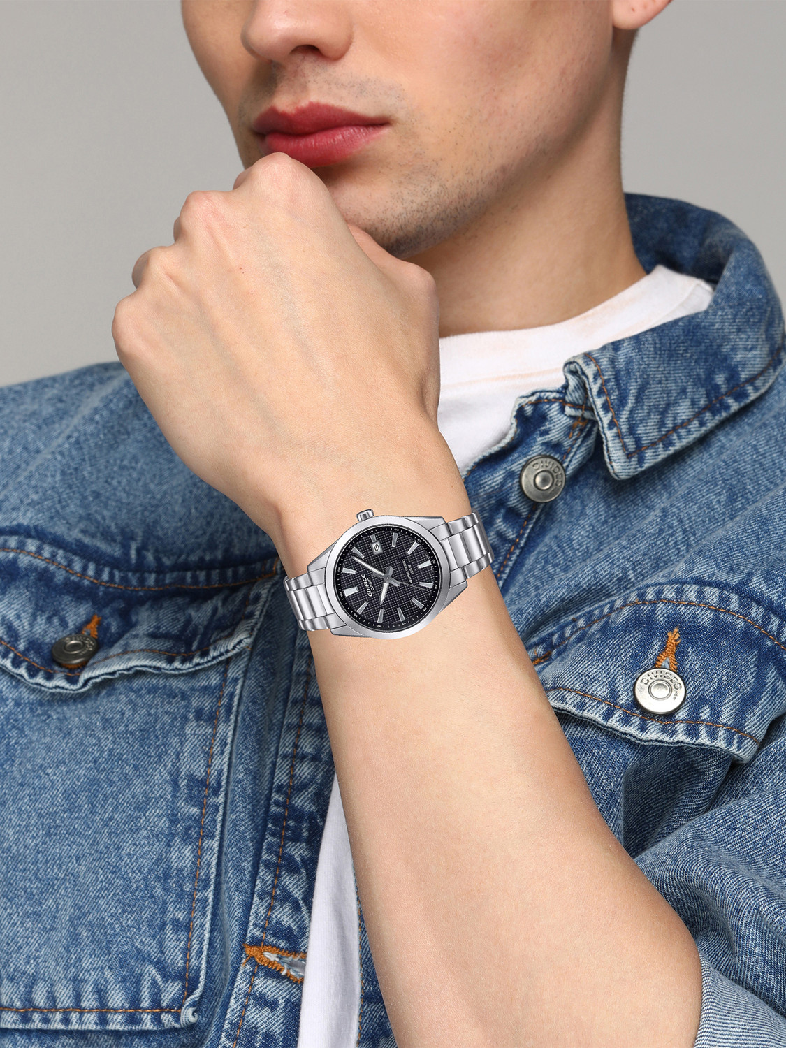Image of CASIO EFV-160D-1AVDF EDIFICE Analog Watch - For Men