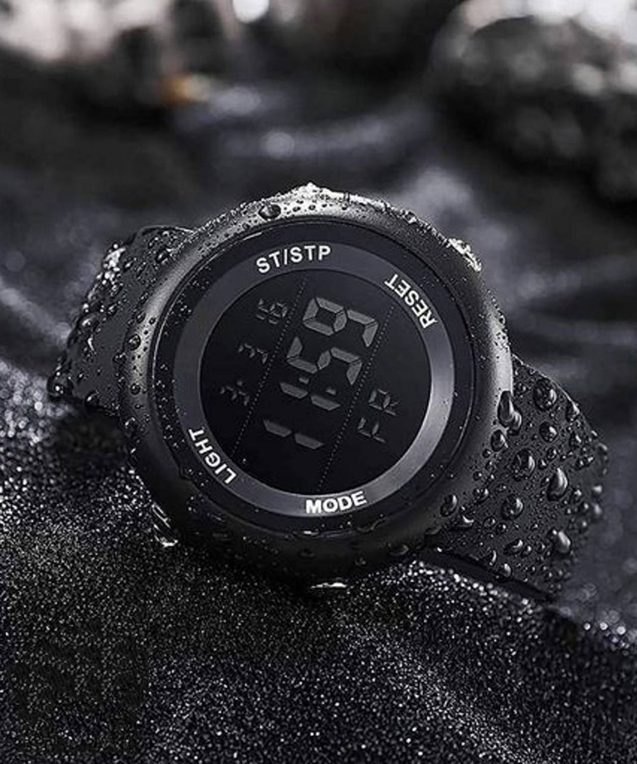 TERIZLA Digital Chronograph Stopwatch Watch - Image 3