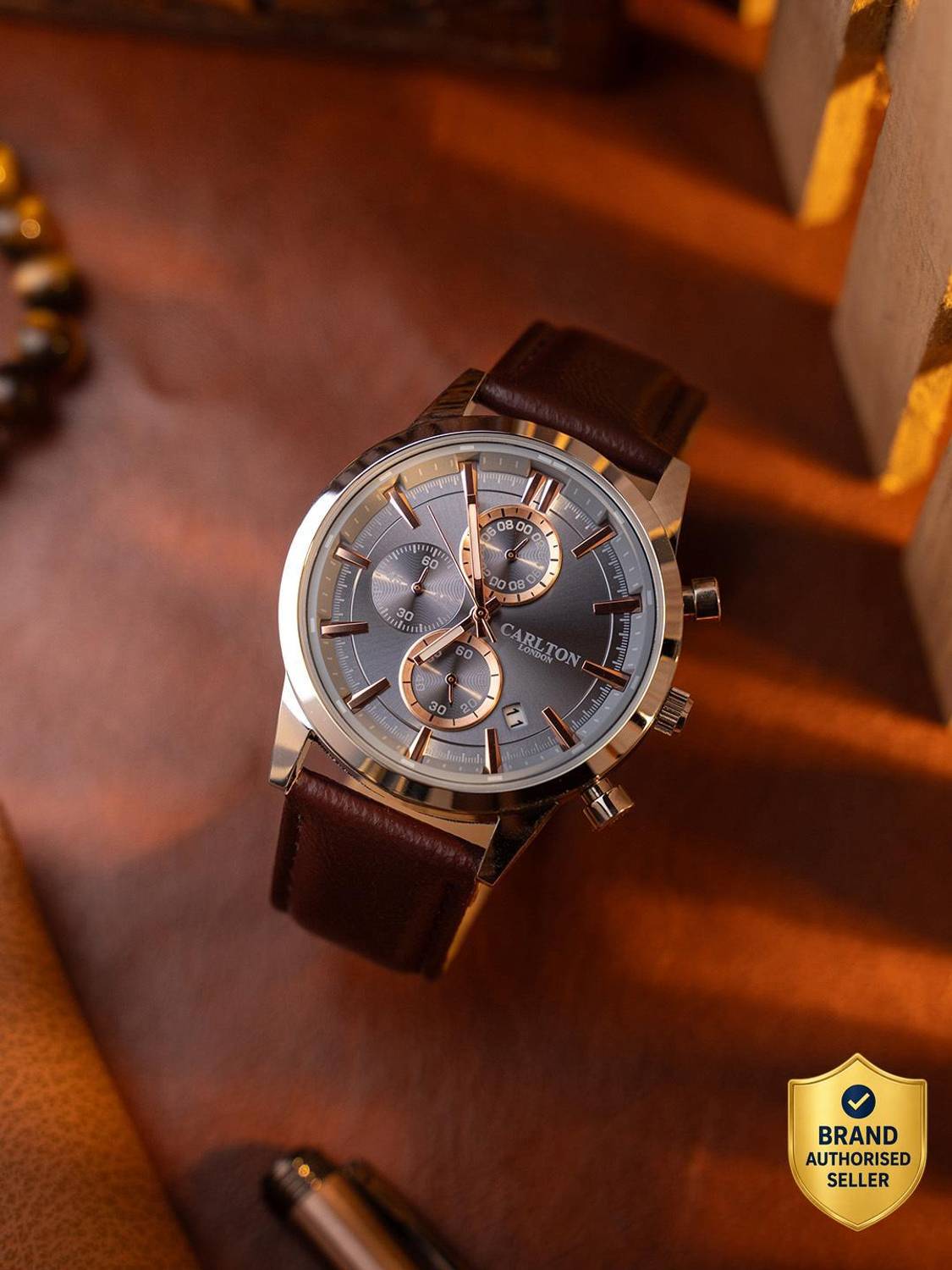 Carlton London Windsor Analog Watch - Men - Image 1