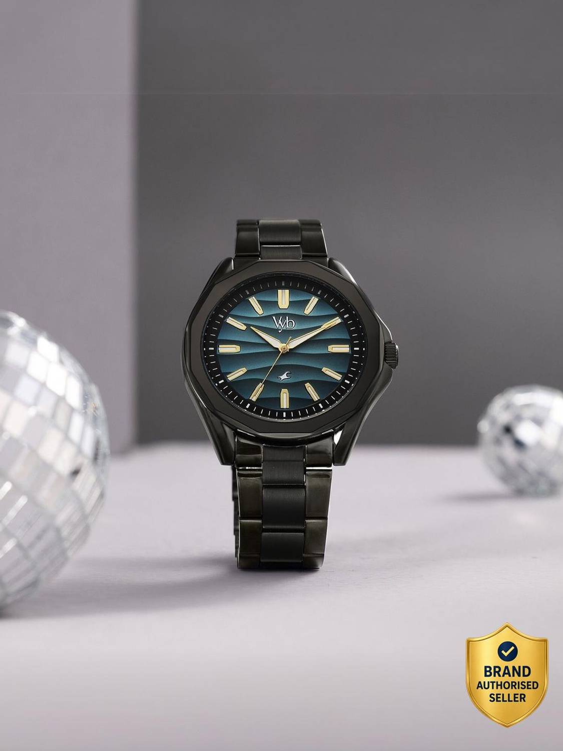 Fastrack Vyb Drift Blue Dial Analog Watch - Image 1