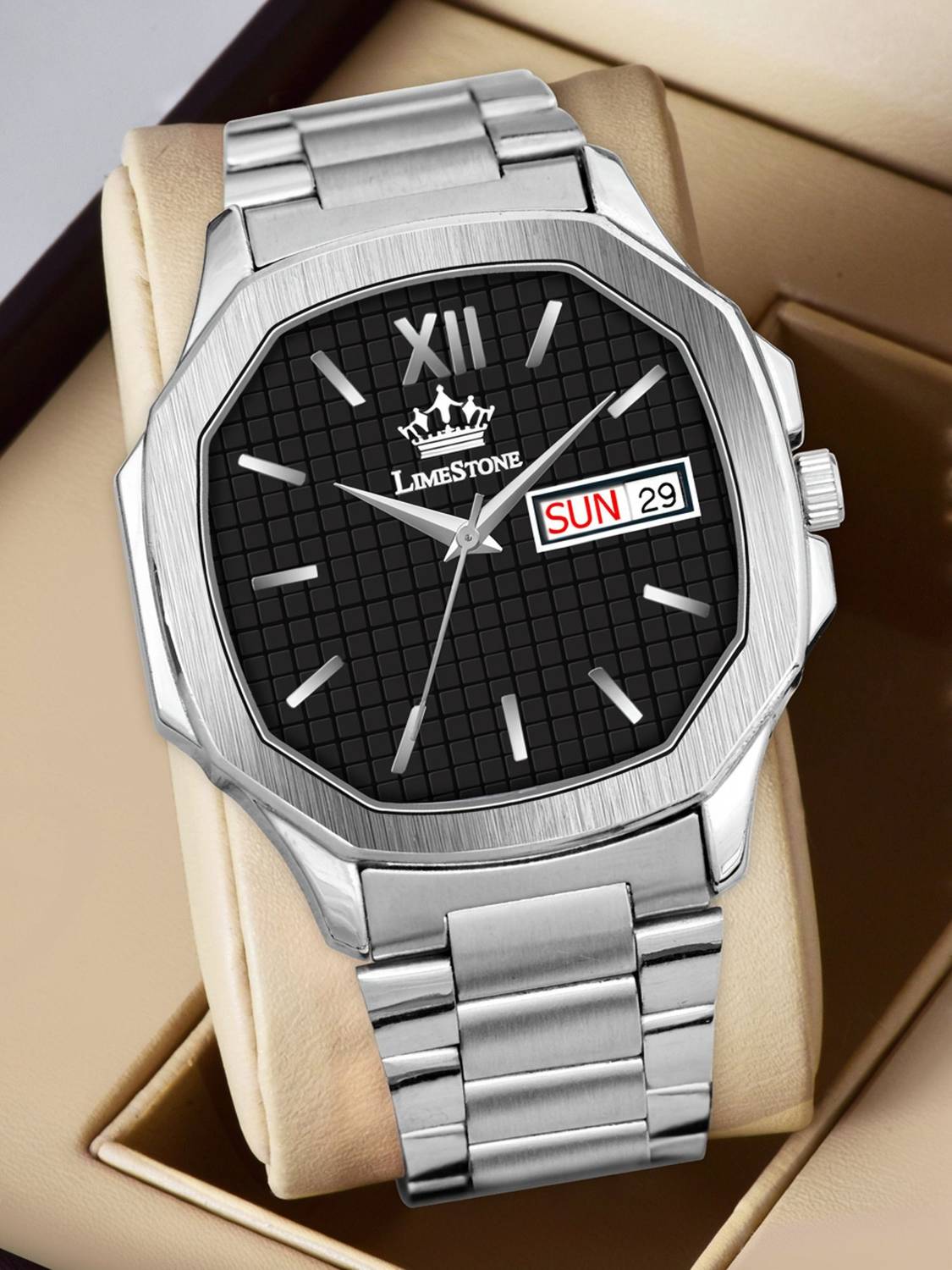 LIMESTONE OTUS Boys Square Dial Watch - Image 2