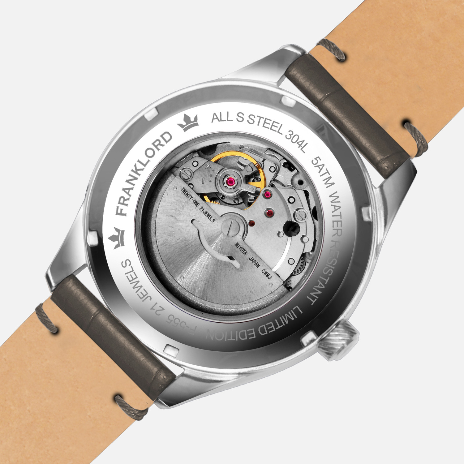Image of FRANKLORD Eclipse Regal Sapphire Series Analog Watch - For Men