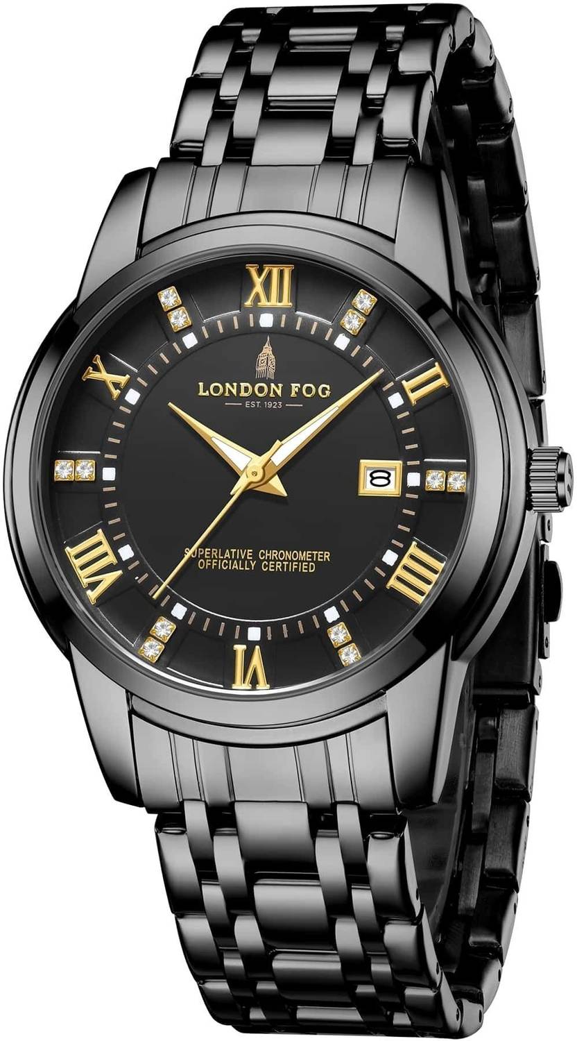 London Fog Black Dial Men's Watch - Image 1