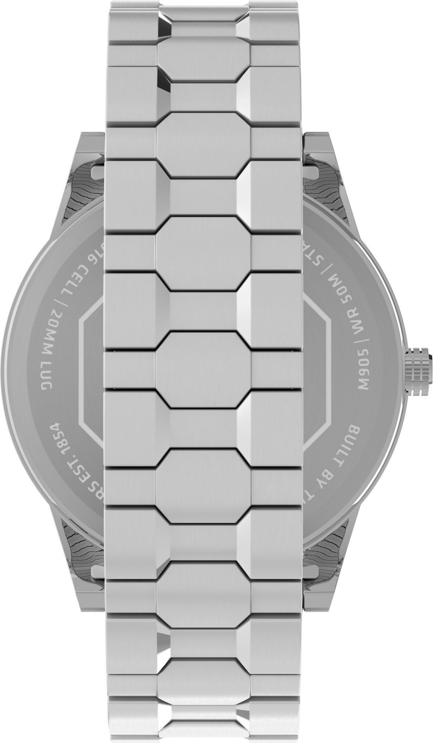 Image of TIMEX UFC Round 42mm Silver Dial Analog Watch - For Men