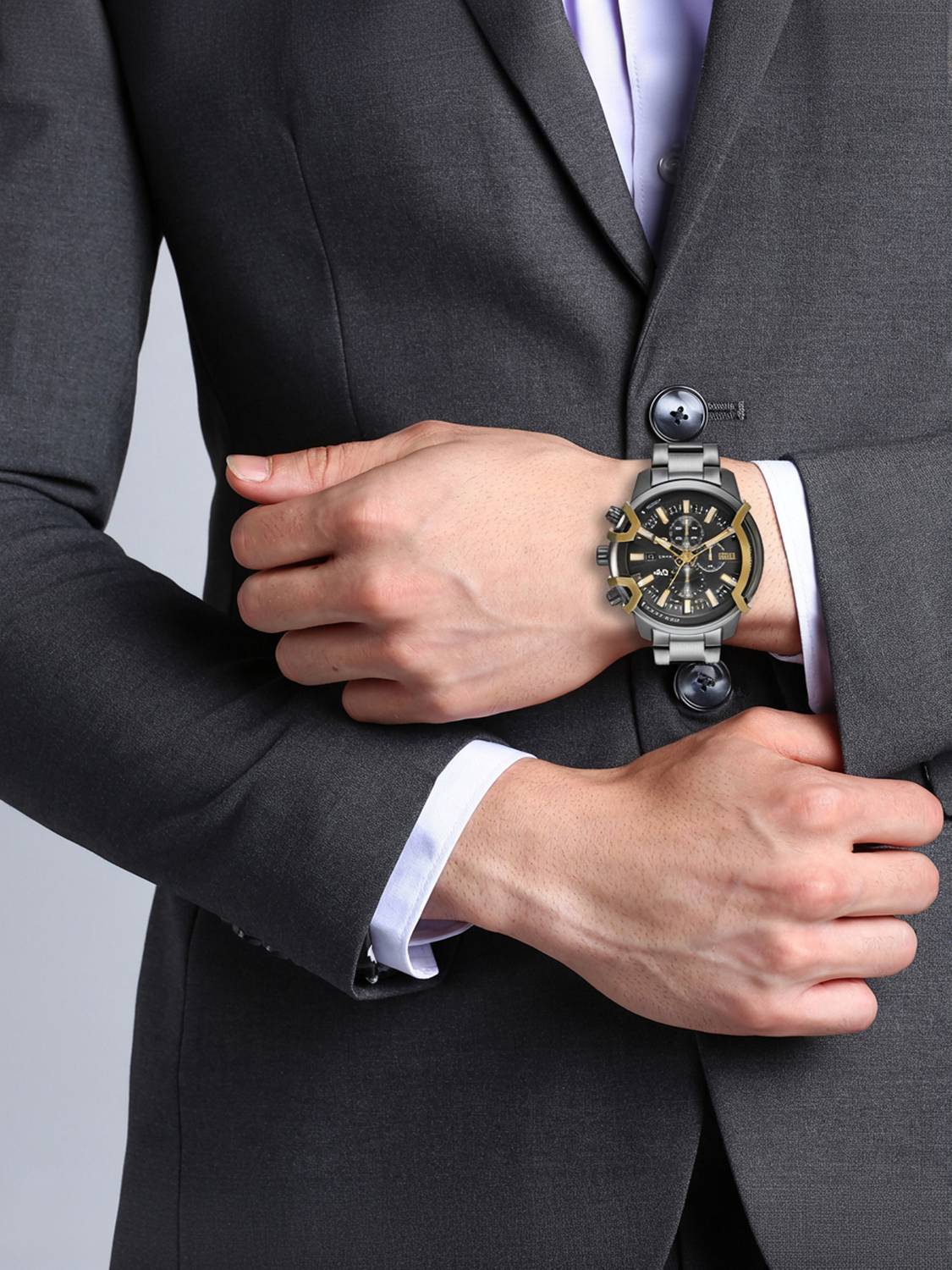 DIESEL Griffed Analog Watch - For Men - Image 2