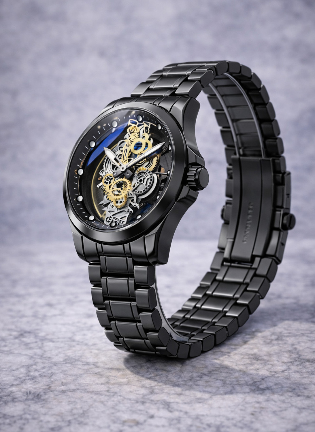 Image of YARA Special Editiion AQ 02 Skelton Wtch 75563 Analog Watch - For Men
