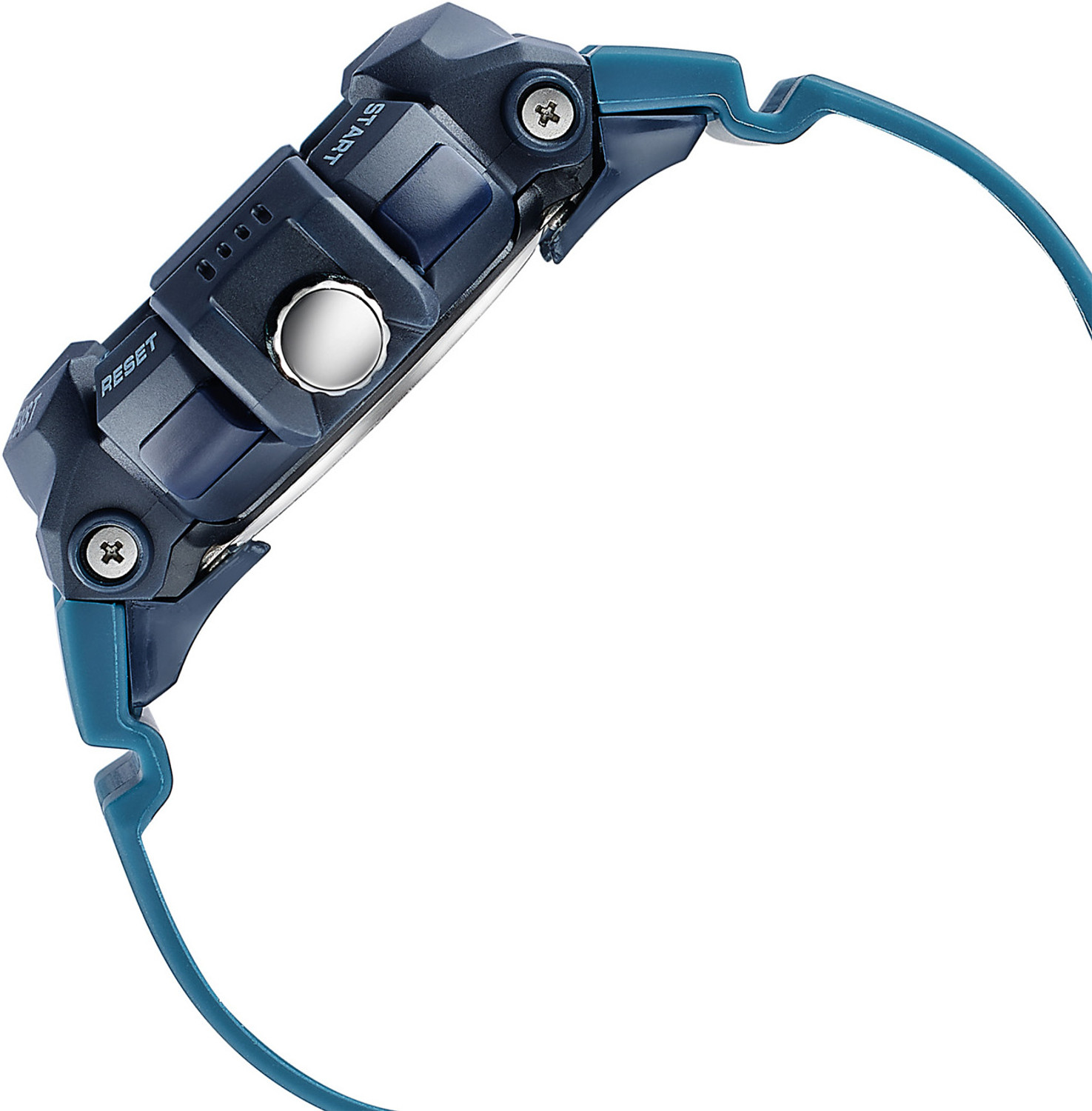 Image of SONATA SF Ignite SF Ignite Date & Day and Alarm Blue Dial Dark Blue Polyether Strap Analog-Digital Watch - For Men