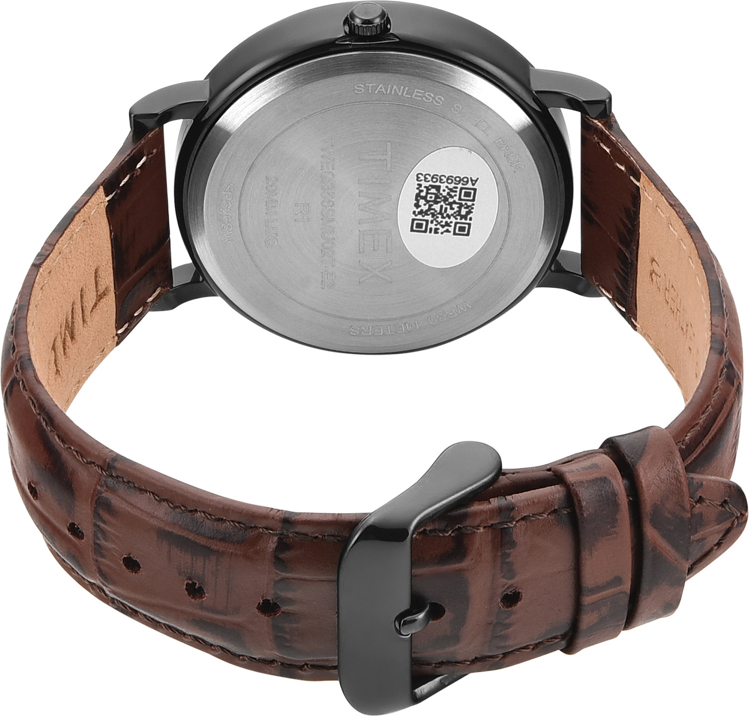 Image of TIMEX Black Dial Analog Watch - For Men