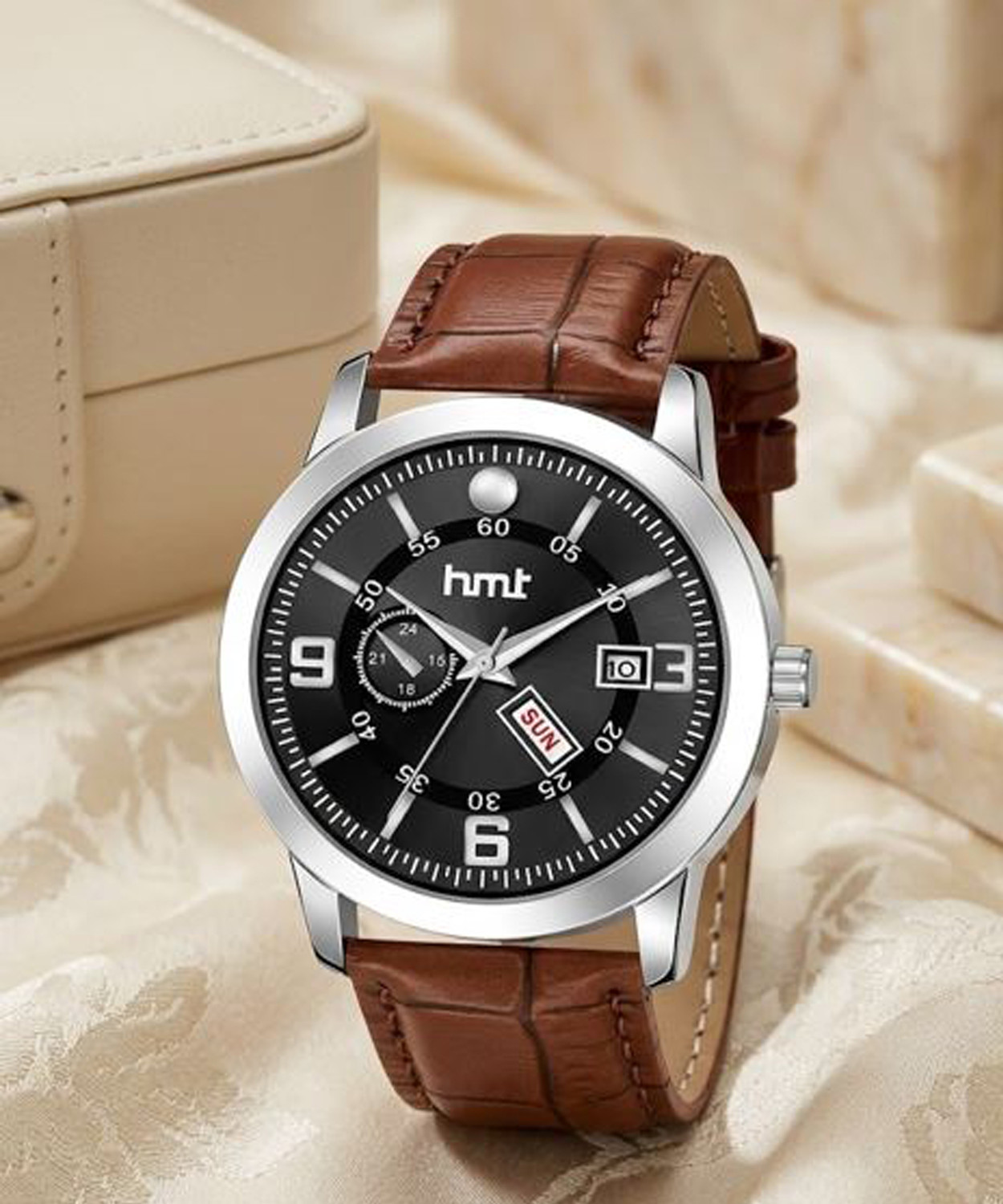Image of HMT DLX HMTS Water Resistant Classic Branded Premium Boy Analog Wrist Watch For Men Analog Watch - For Men