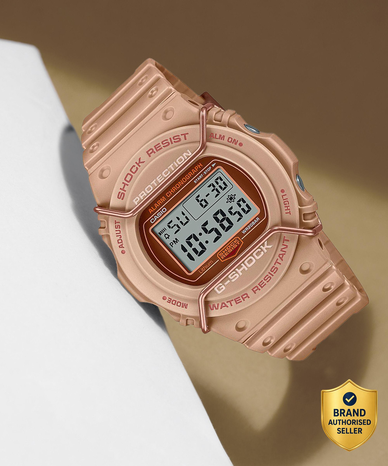Image of CASIO DW-5700PT-5DR G-Shock Digital Watch - For Men
