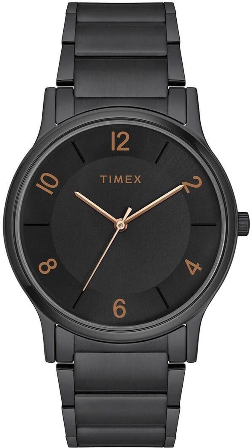 TIMEX TWNTG09SMU03 Black Dial Stainless Steel Analog Watch - Men - Image 2