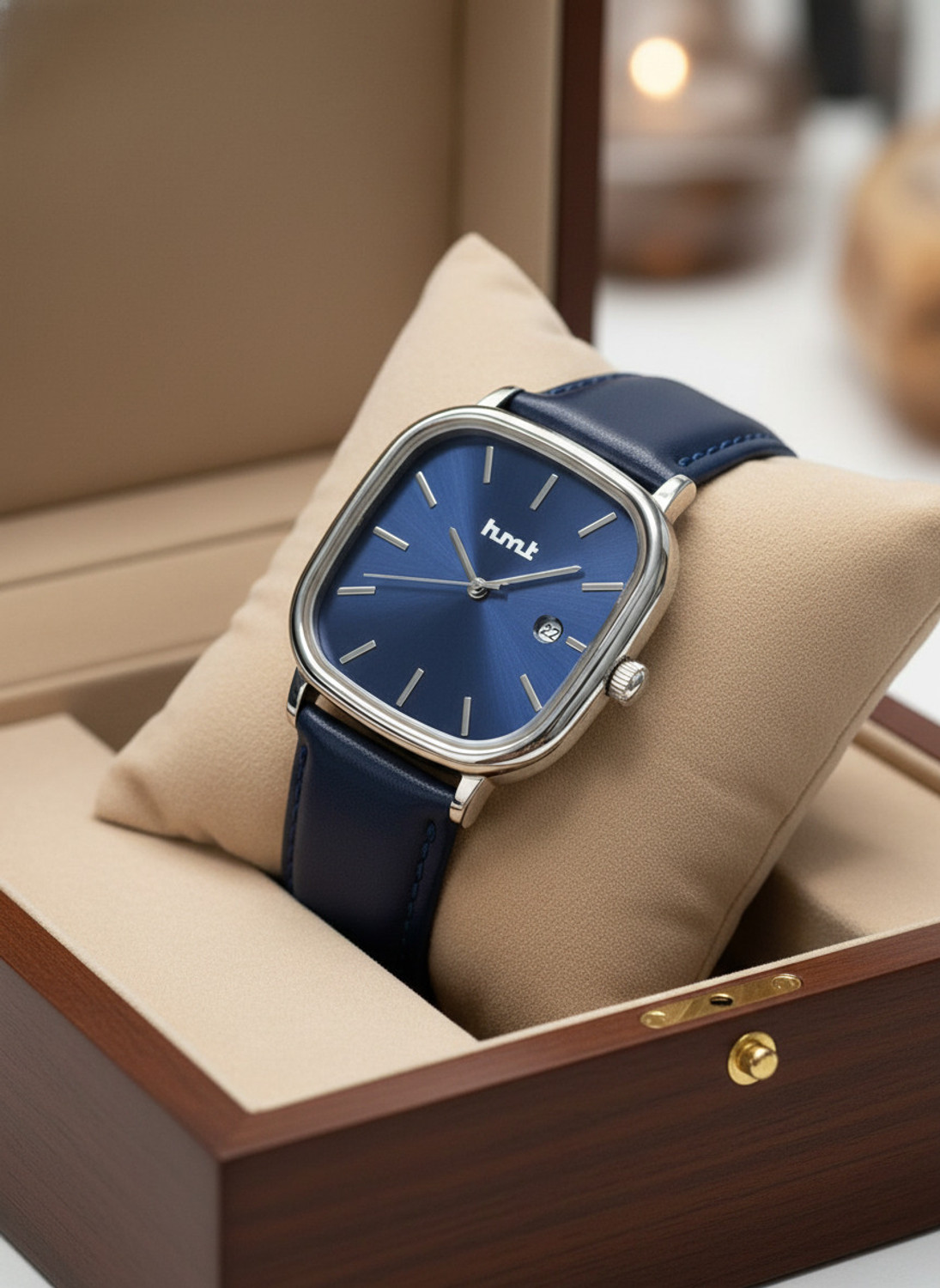 Image of hmt QUARTZ Exclusive Silver Dial Water Resistance Classic Premium Analog Watch For Boy Analog Watch - For Men