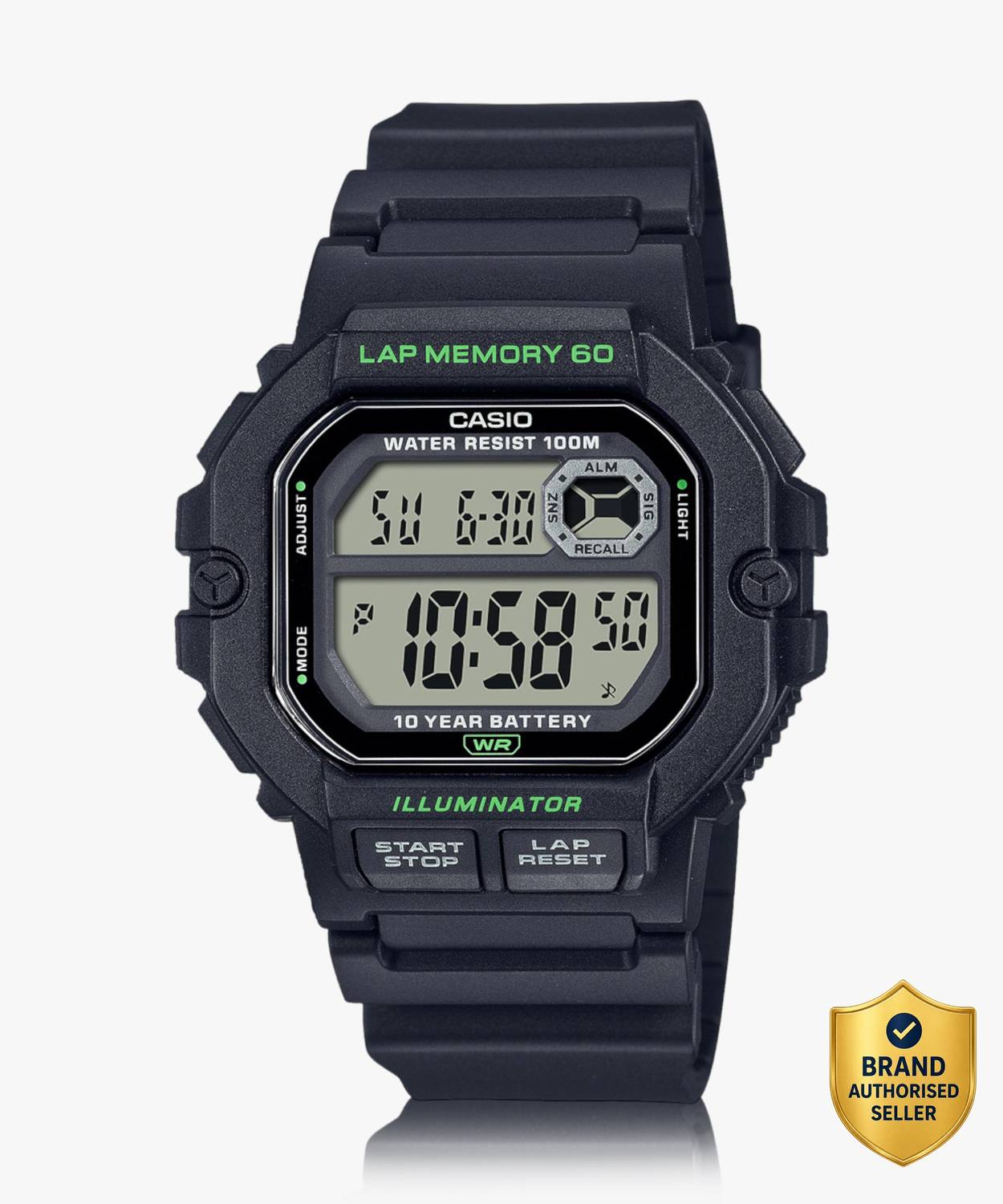 CASIO WS-1400H-1AVDF Digital Watch - Image 1