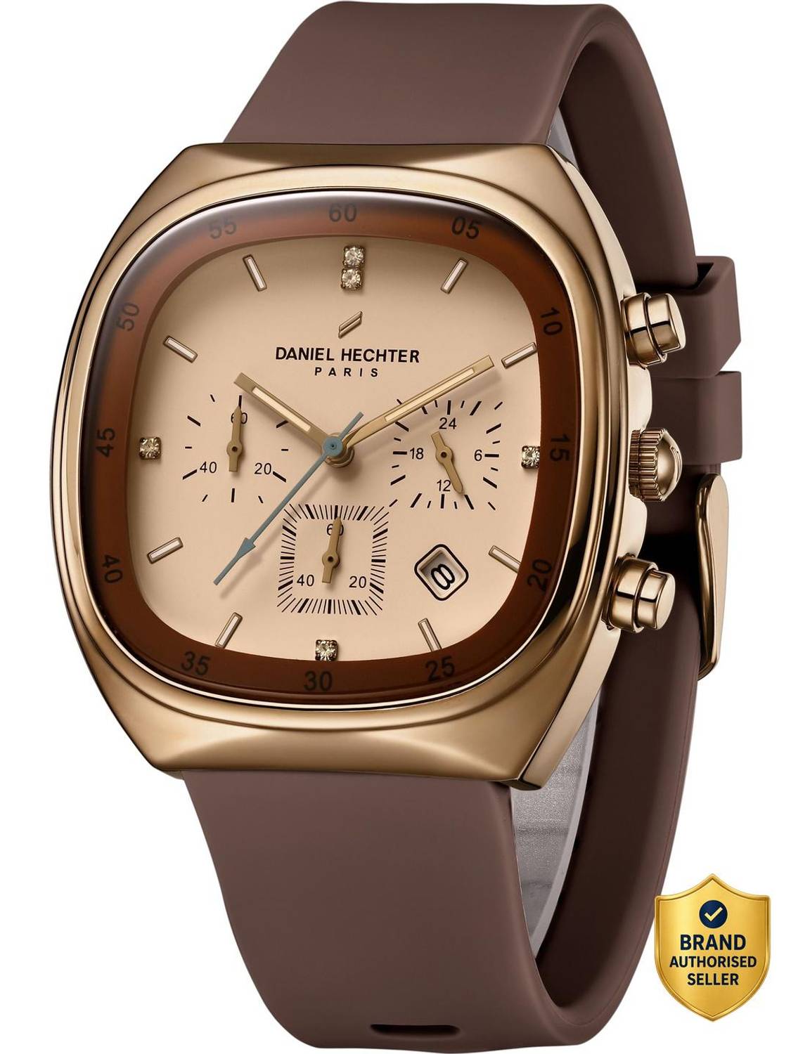 Daniel Hechter Paris Bercy Beige Watch - Image 1