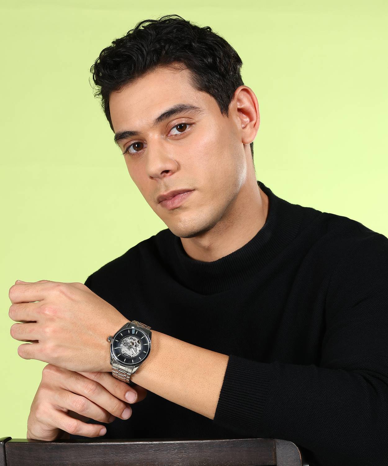 TIMEX Automatic Black Dial Analog Watch - Men - Image 4