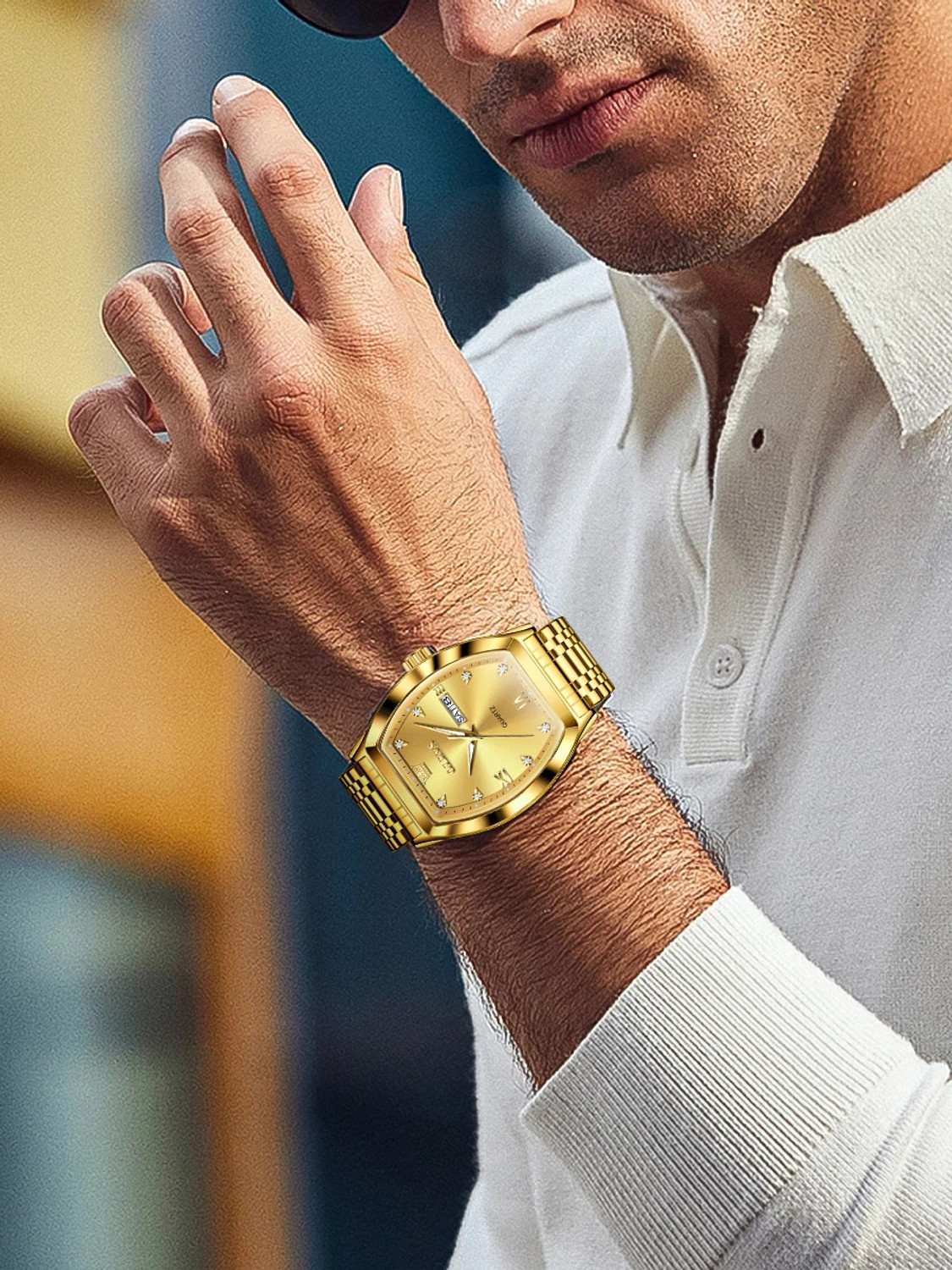 Image of OLEVS Analog Watch - For Men
