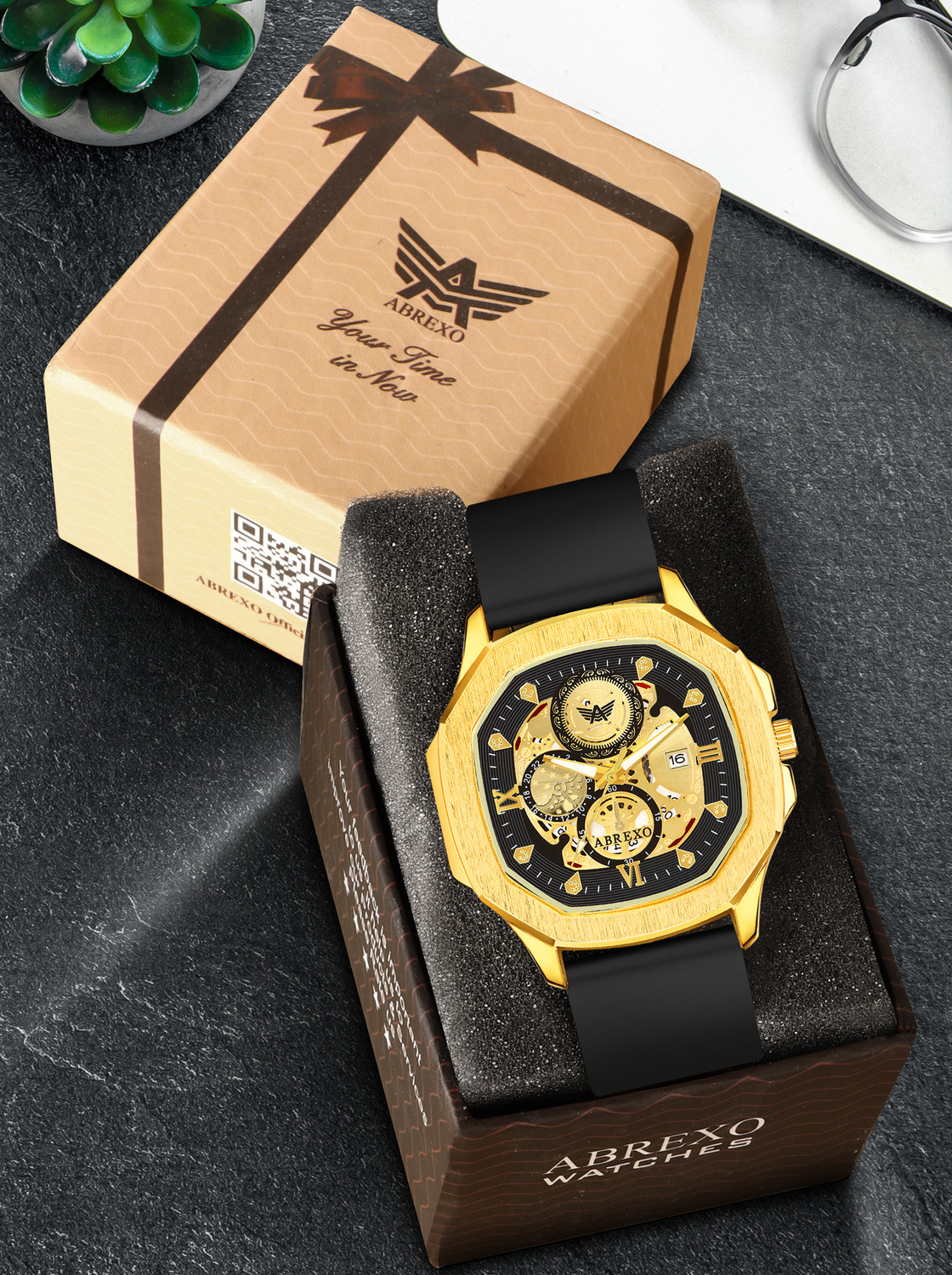 Image of ABREXO Analog Watch - For Men