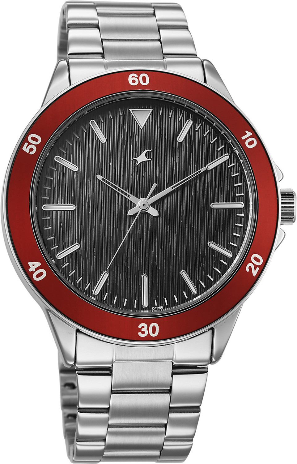 Image of Fastrack Stunners X Fastrack Stunners X Quartz Black Dial Steel Stainless steel Strap Analog Watch - For Men