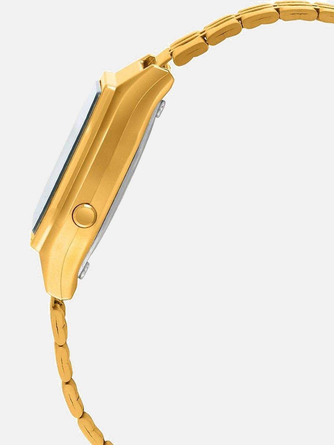 CASIO LA680WGA-1BDF Black Dial Gold Watch - Image 5