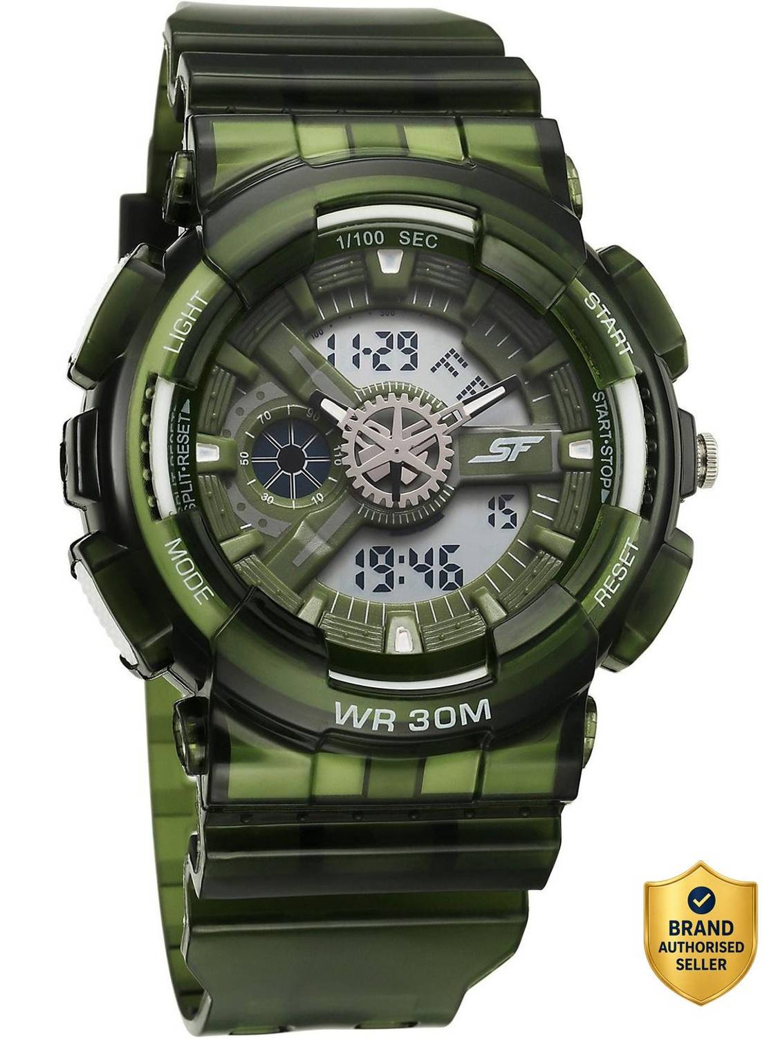 SONATA SF Spectra Analog-Digital Watch - Men - Image 1