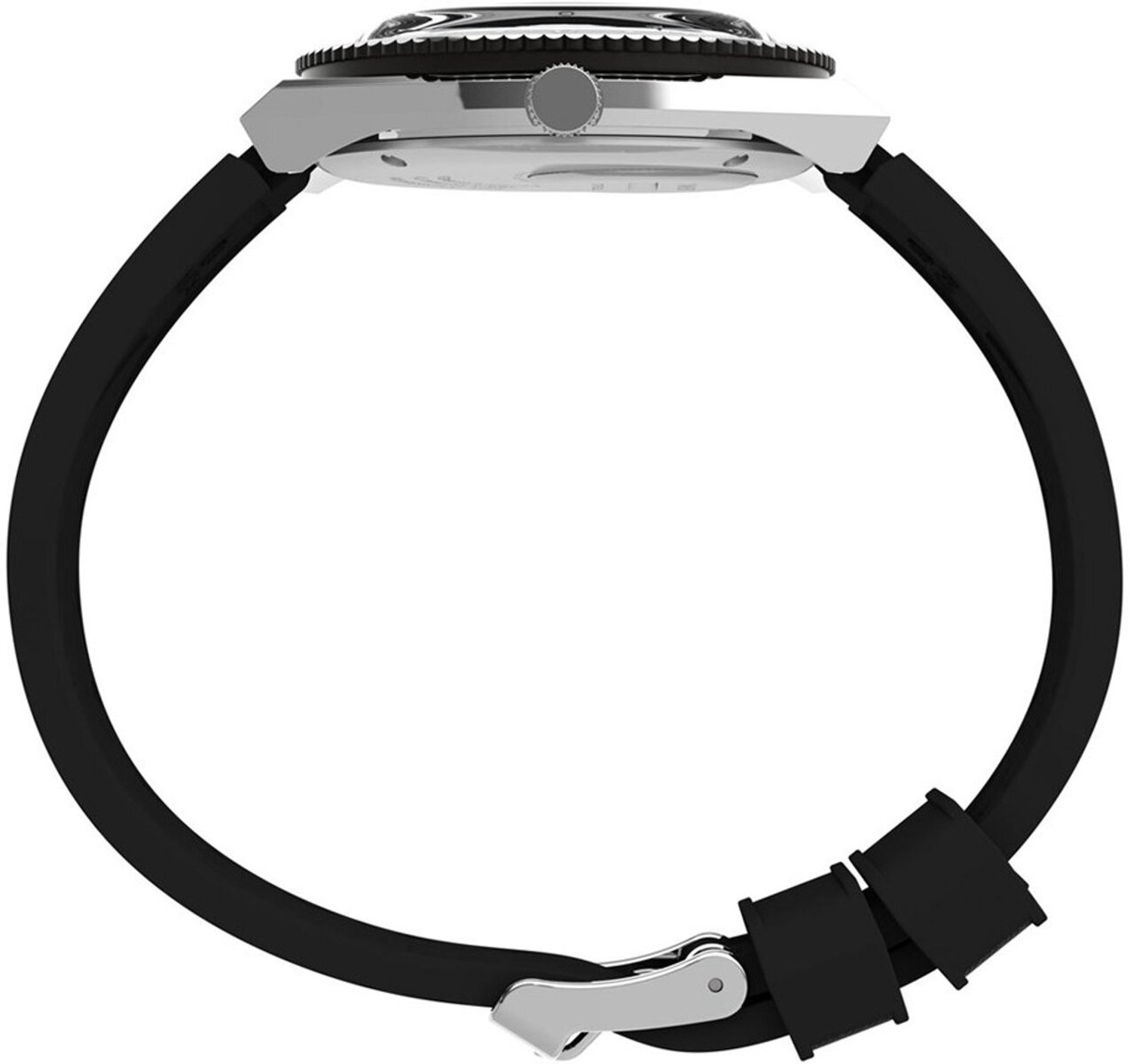 Image of TIMEX TW2V32000U9 Diver Inspired Round 38mm Black Dial Analog Watch - For Men