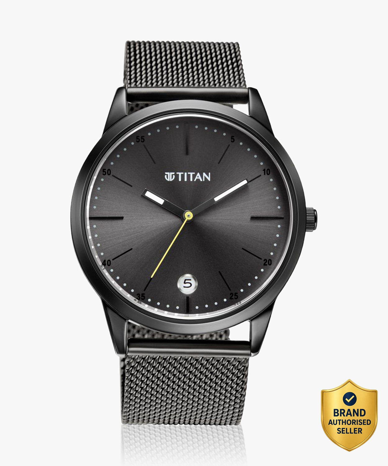 Image of Titan 1806QM01-DL155-CLASSIQUE(IBD GENTS) 1806QM01-DL155-CLASSIQUE(NEO IBD GENTS) Analog Watch - For Men