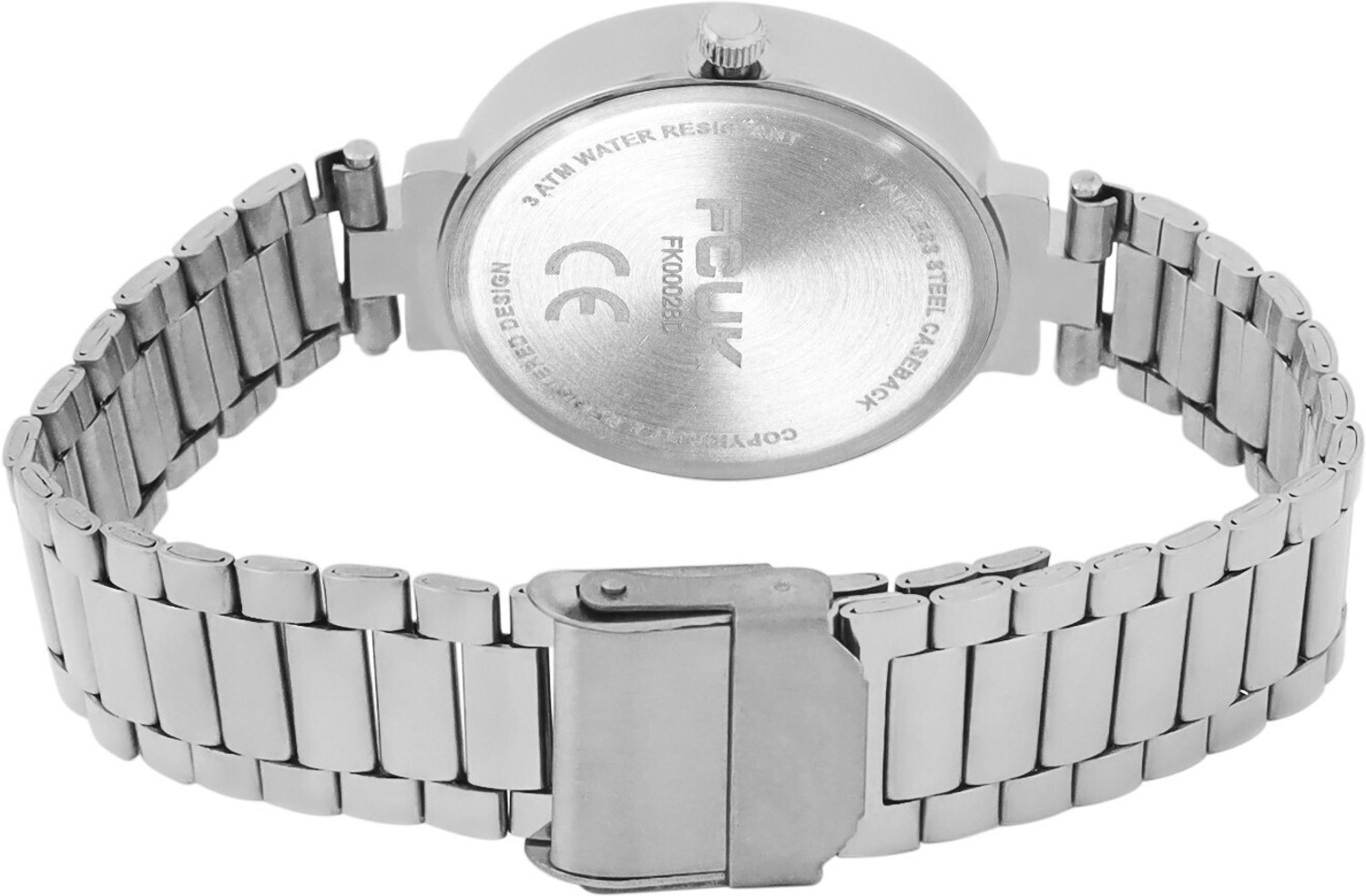 Image of FCUK Women Blue Dial Round FK00028D Analog Watch - For Women FK00028D