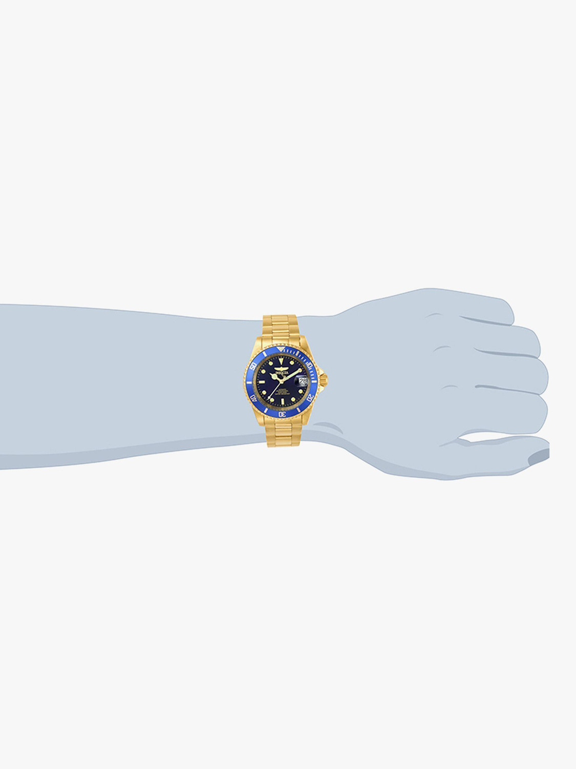 Image of INVICTA 8930OB Pro Diver Automatic Blue Dial Analog Watch - For Men