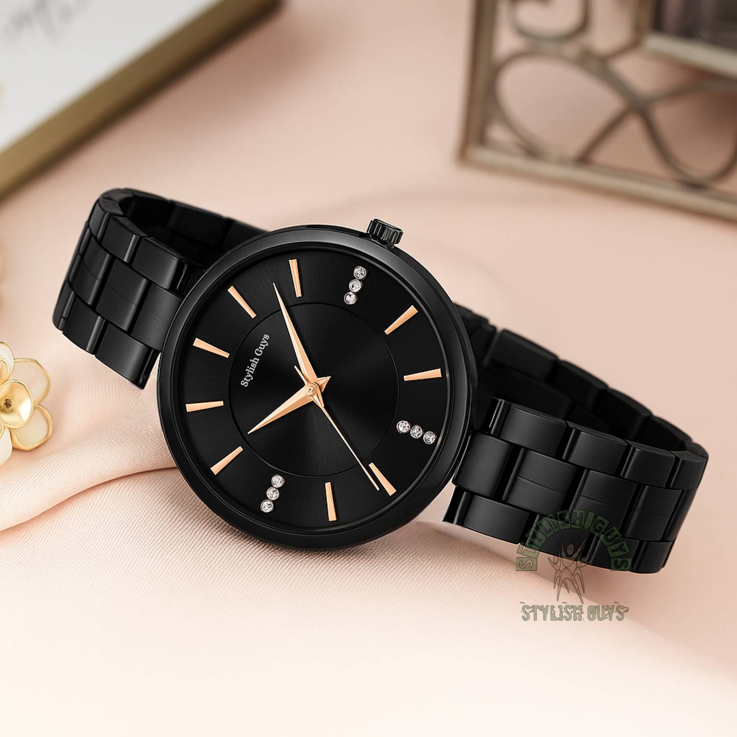 STYLISH GUYS DB BLACK BLACK 04 EXA181 watch for women, Trending