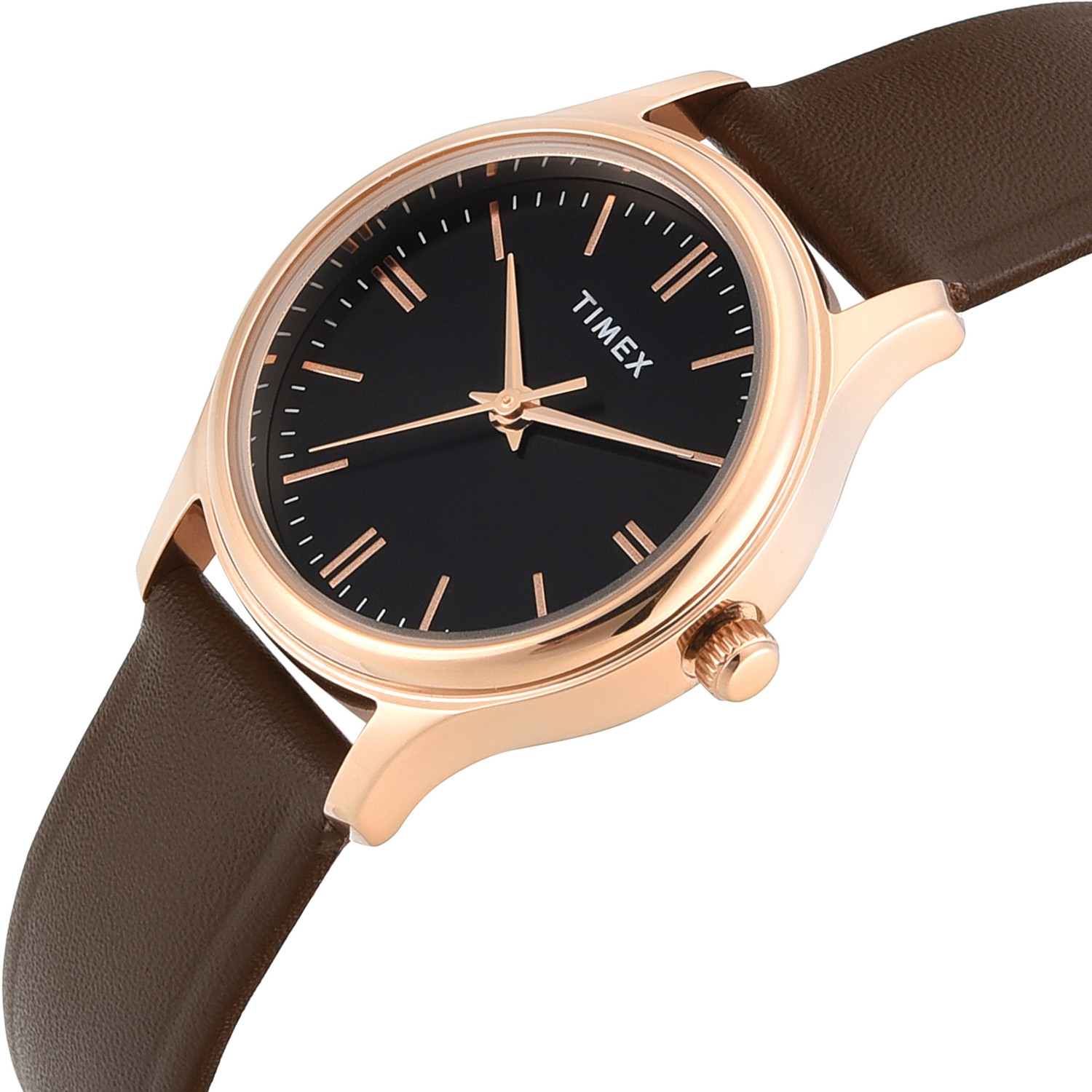 Image of TIMEX Black Dial Analog Watch - For Women