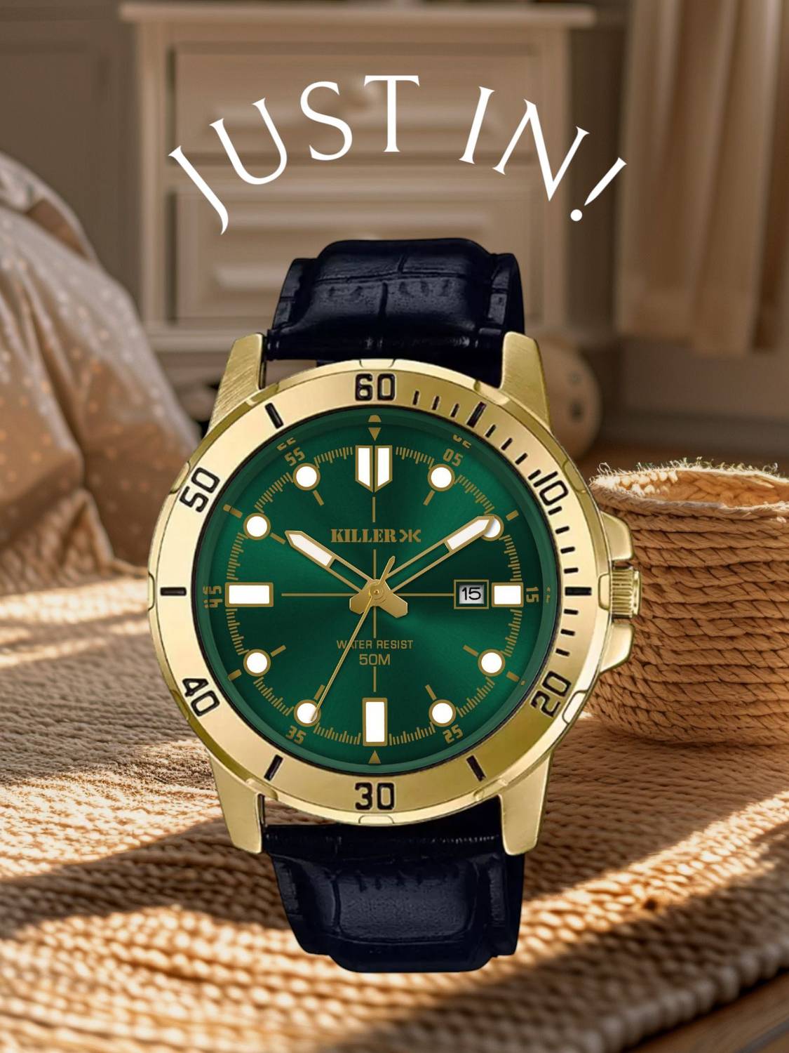 KILLER 7010 Golden Green Edition Watch - Image 2