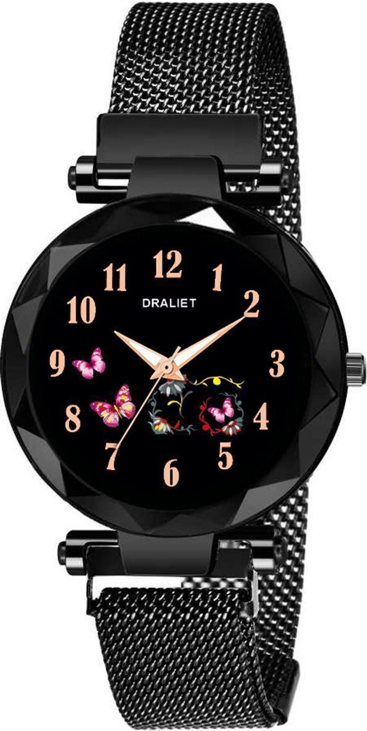 Image of DRALIET Love Collection Magnet Girls Love Collection Analog Watch - For Girls