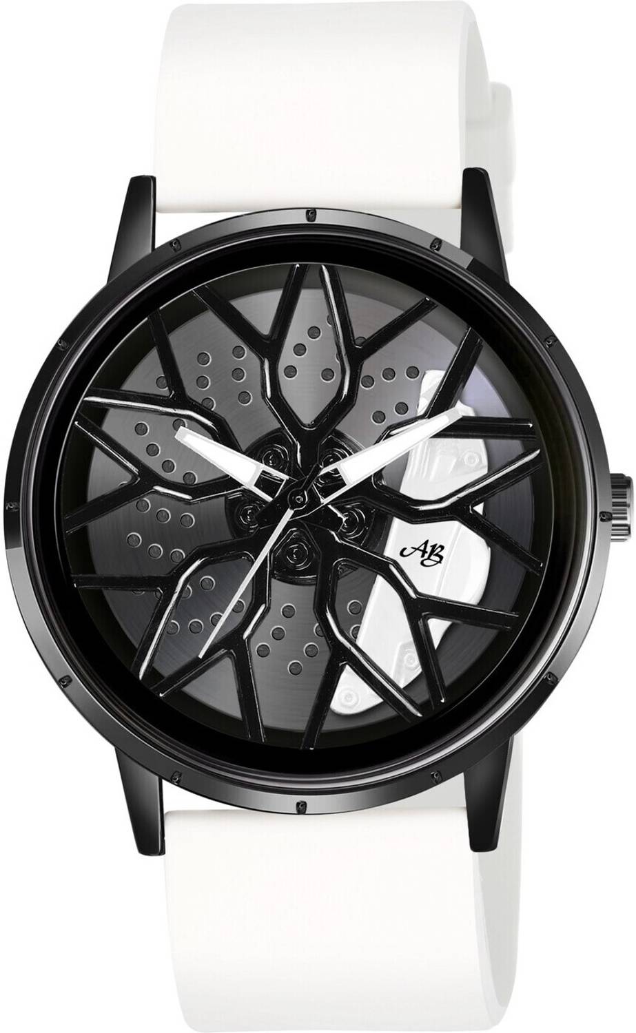 腕時計 Arizona Thrasher BIG Watch Hand Made AB Collection Thar Spinning Wheeler Rotating Premium Style Analog