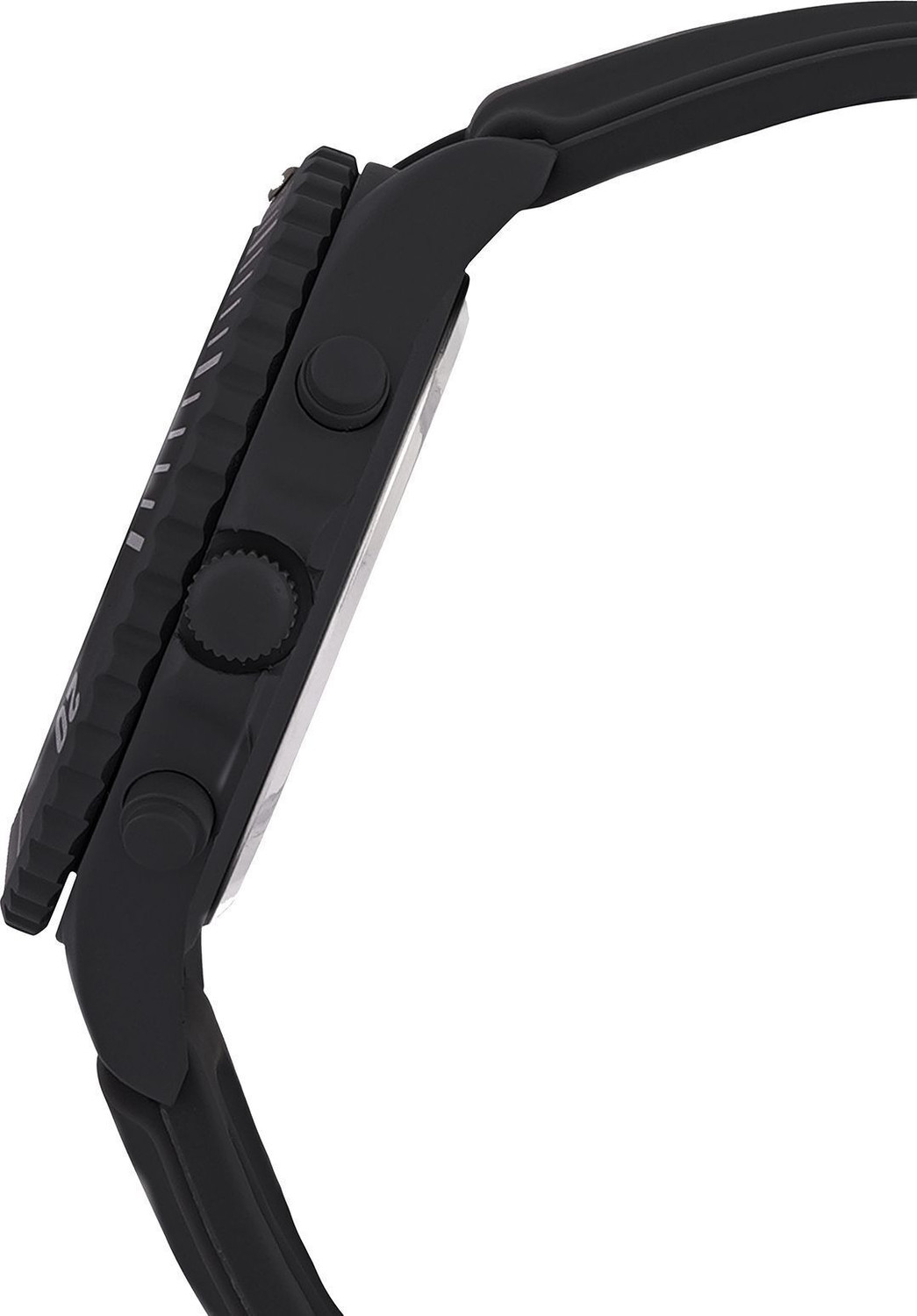 Image of Joker & Witch SPACEY ALL BLACK SILICON STRAP WATCH Analog Watch - For Men