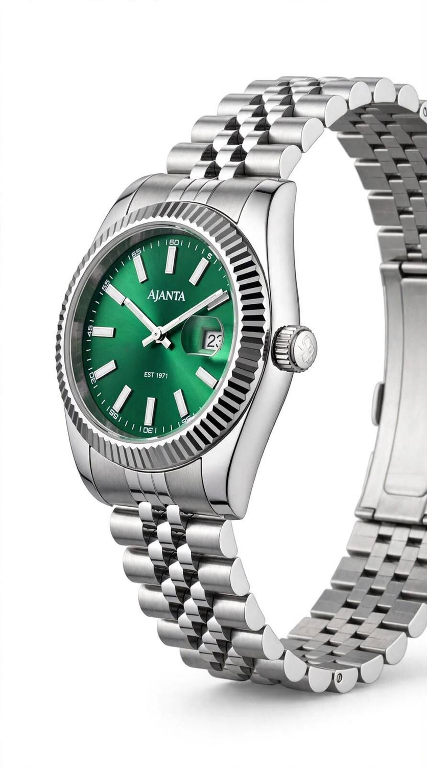Image of AJANTA QUARTZ AWCEXL101G Analog Watch - For Men AWCEXL101G /6