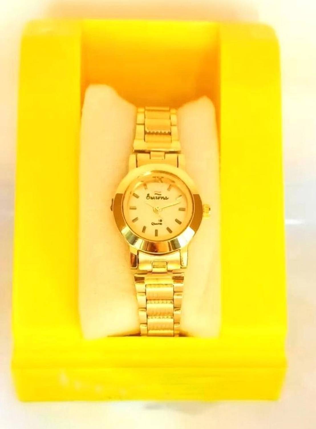 LEBRIC Watch for women and girls gold colour waterproof watches Lebric Golden HMTS Swarna Analog Watch - For Women