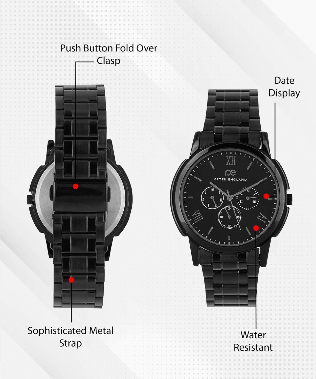 Peter England Analog Watch for Men - Image 3