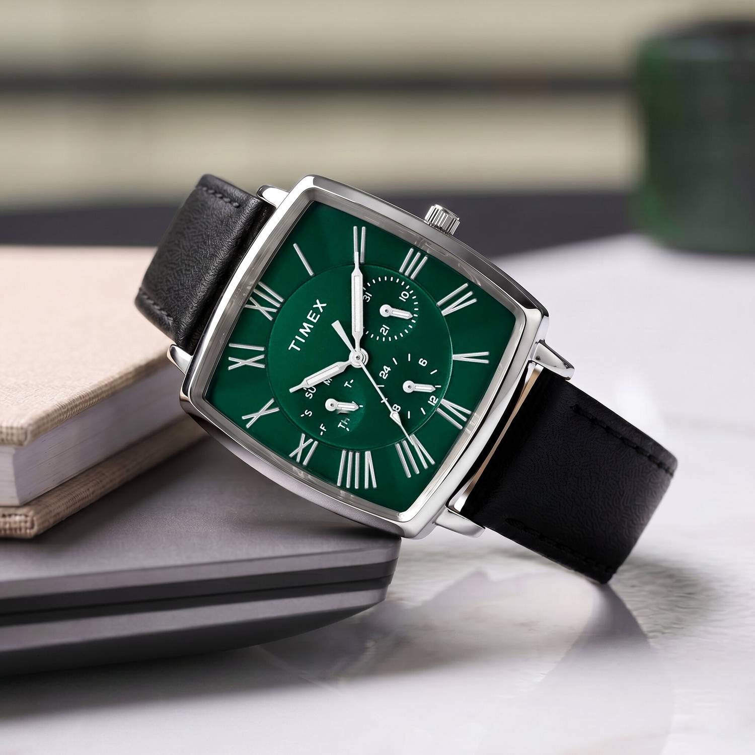 TIMEX Green Dial Analog Watch - Men - Image 1