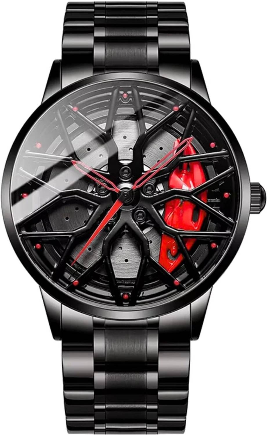 Rylo Red Wheel Watch for Men