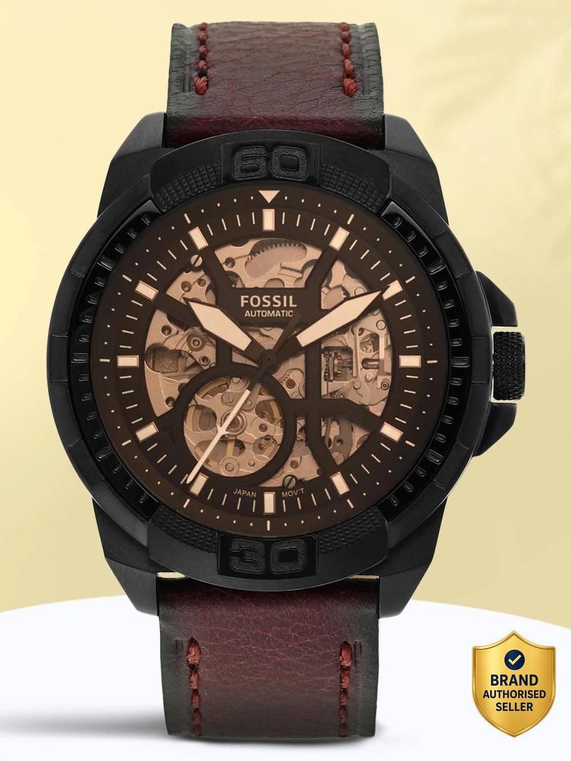 Fossil Bronson Bannon Automatic Analog Watch for Men