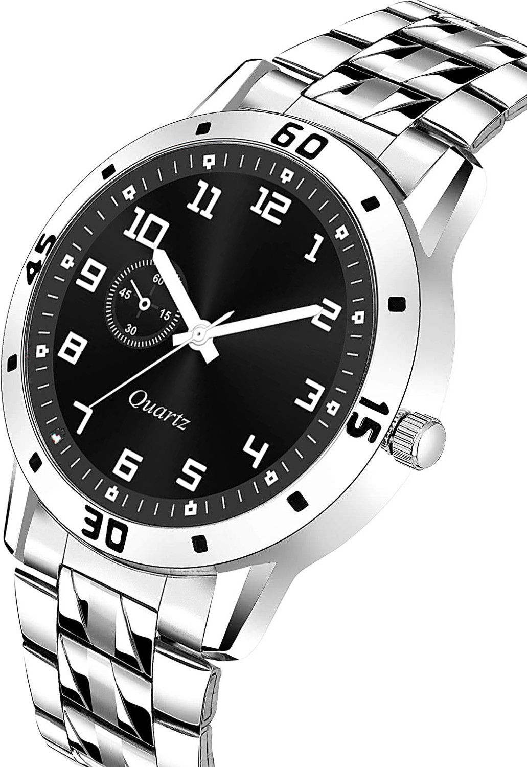 Image of just like Steel watch Stylish Stainless Steel Strap Analog Watch Analog Watch - For Boys