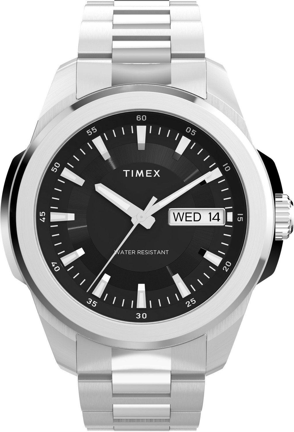 Image of TIMEX Black Day-Date Dial Analog Watch - For Men