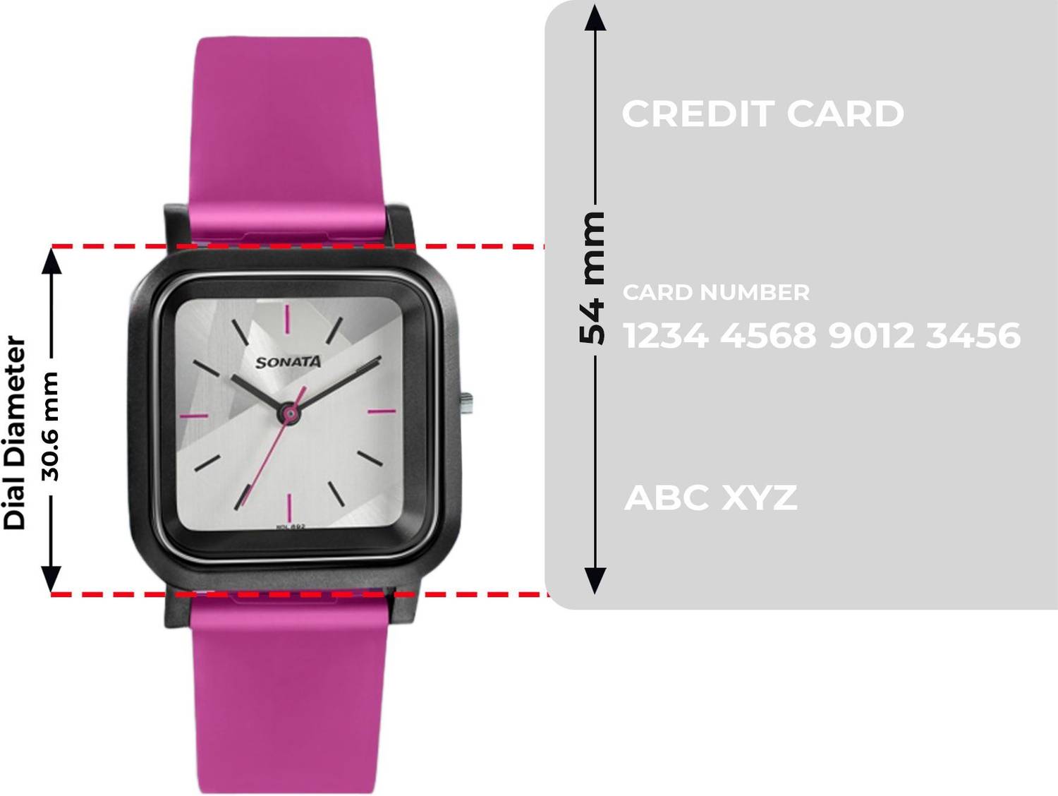 SONATA 87037PP02W Pop Analog Watch - Women - Image 4