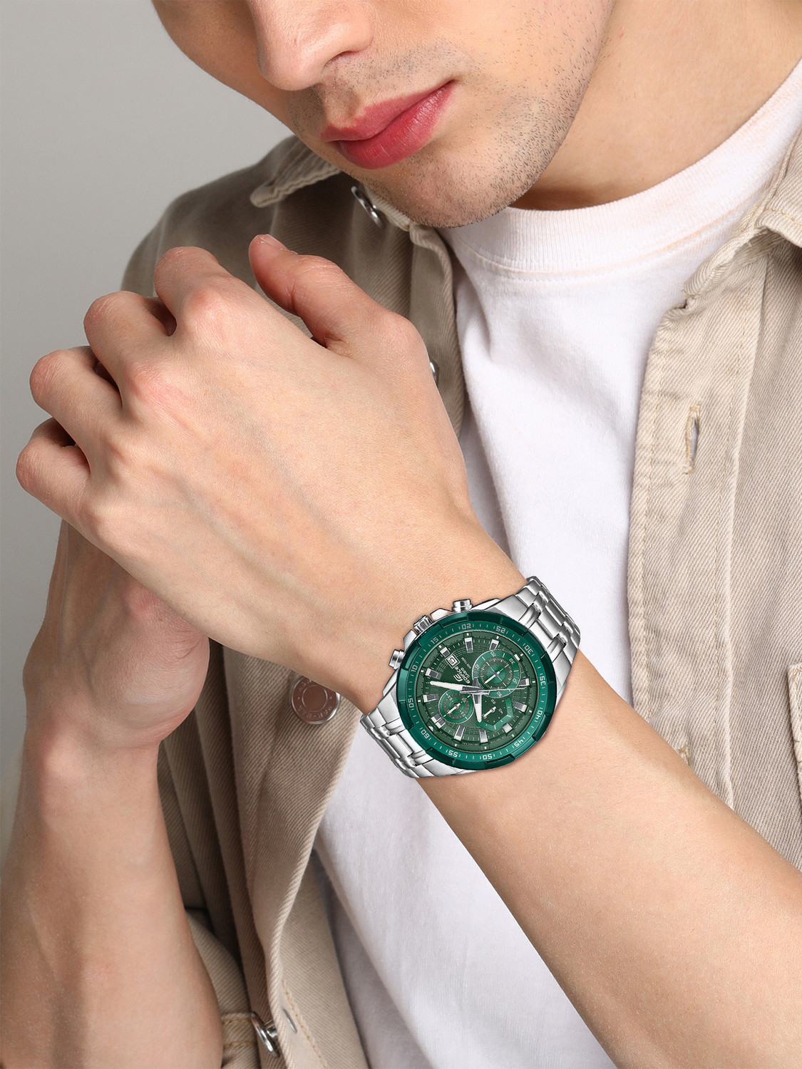 Image of CASIO EFR-539DE-3AVUDF EDIFICE Analog Watch - For Men