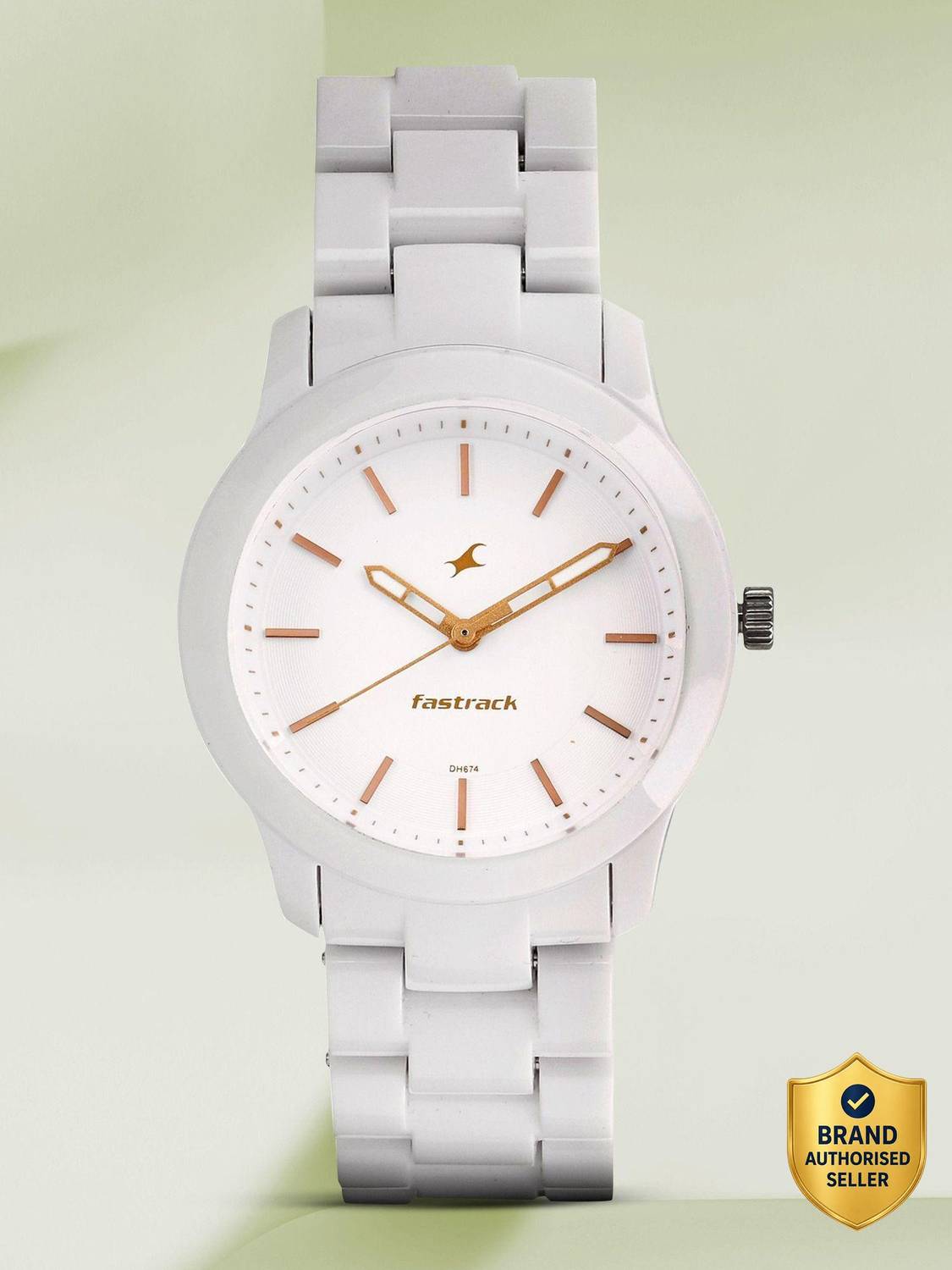 Fastrack Trendies White Dial Analog Watch - Image 1