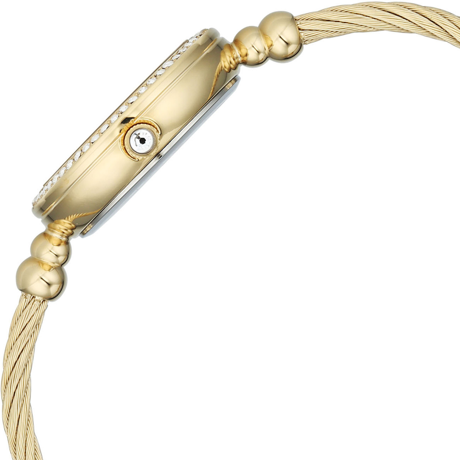 Image of Titan Raga Spotlight 2.0 Raga Spotlight 2.0 3Hands White Dial Textured Kada Strap Analog Watch - For Women